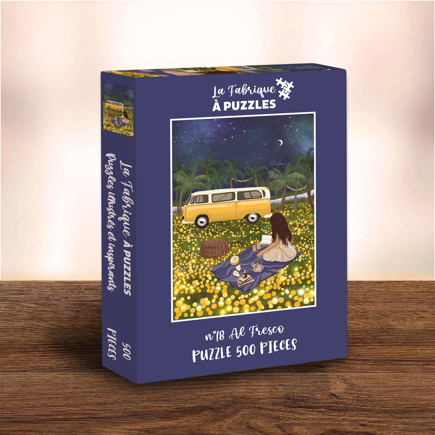 Puzzle n#18 "Al Fresco" 500 pieces by Tarn Ellis