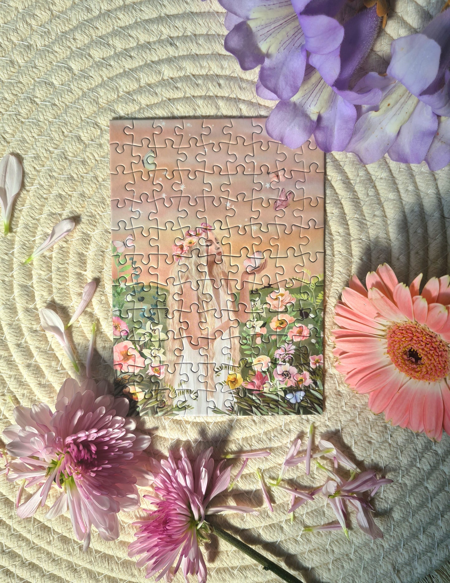 Mini Puzzle 99 Pièces "Spring Equinox" par Sassy Rey Designs