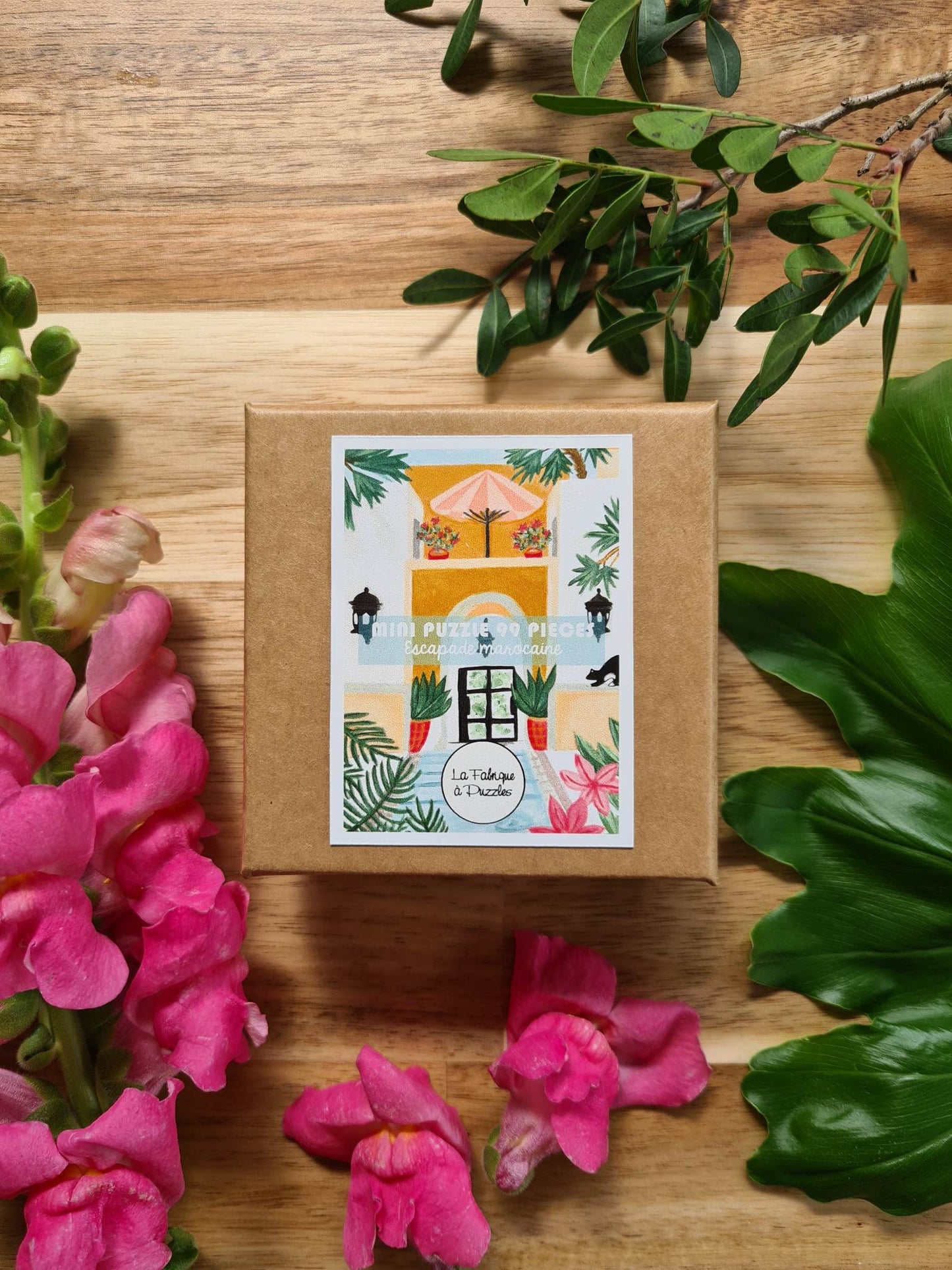 Mini Puzzle 99 pieces "Escapade marocaine" by Studio Marcel Méduse