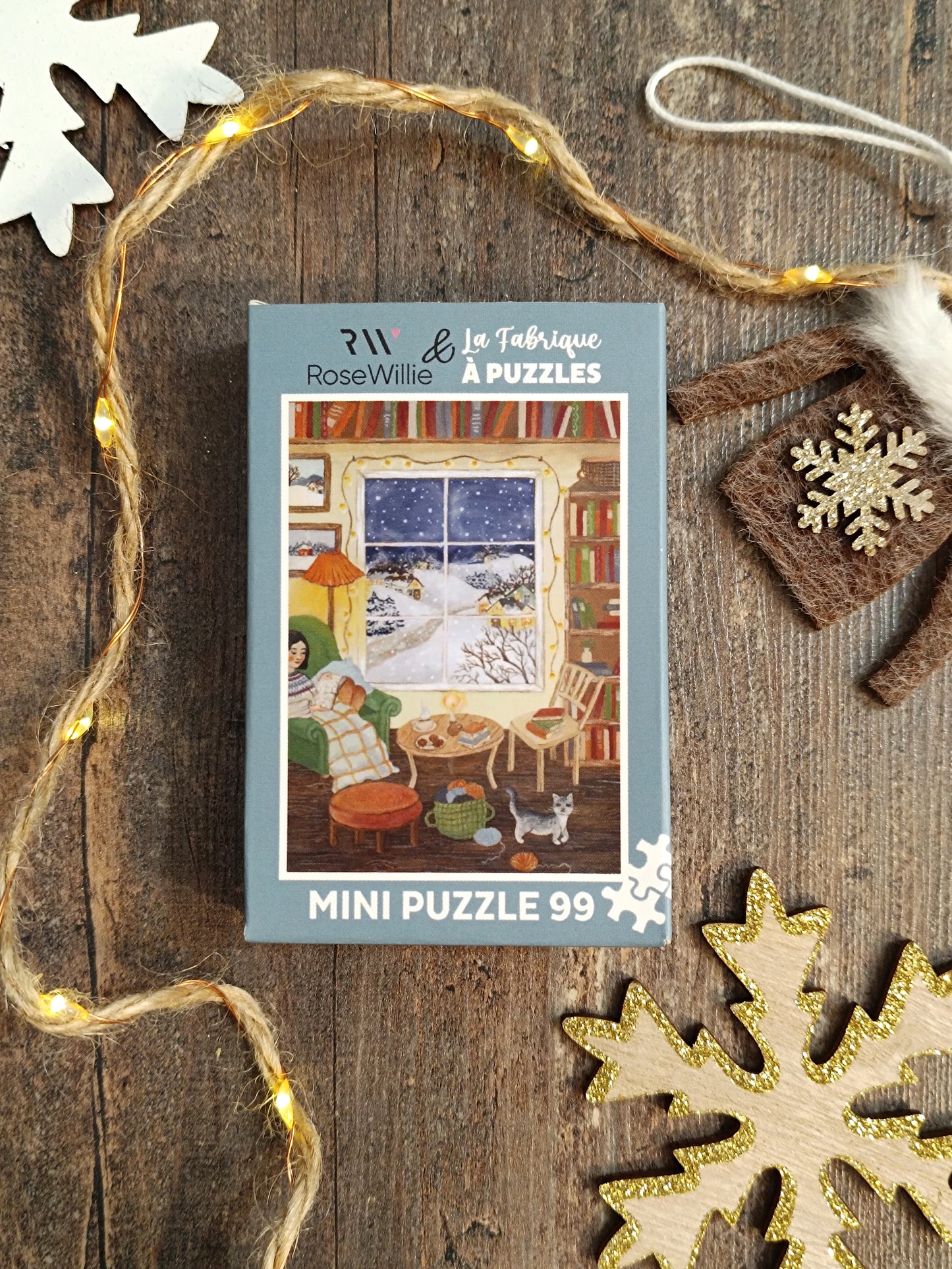 “Winter Evenings” by Les minis de RoseWillie et La Fabrique, 99 pieces