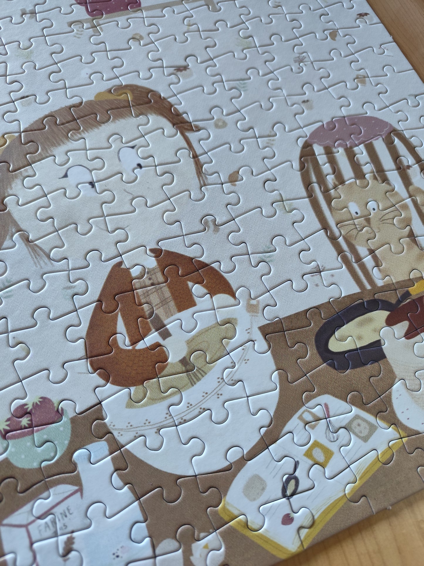 Coffret Family Puzzle Box - 2 puzzles 200/1000 pièces - Cuisinons en famille