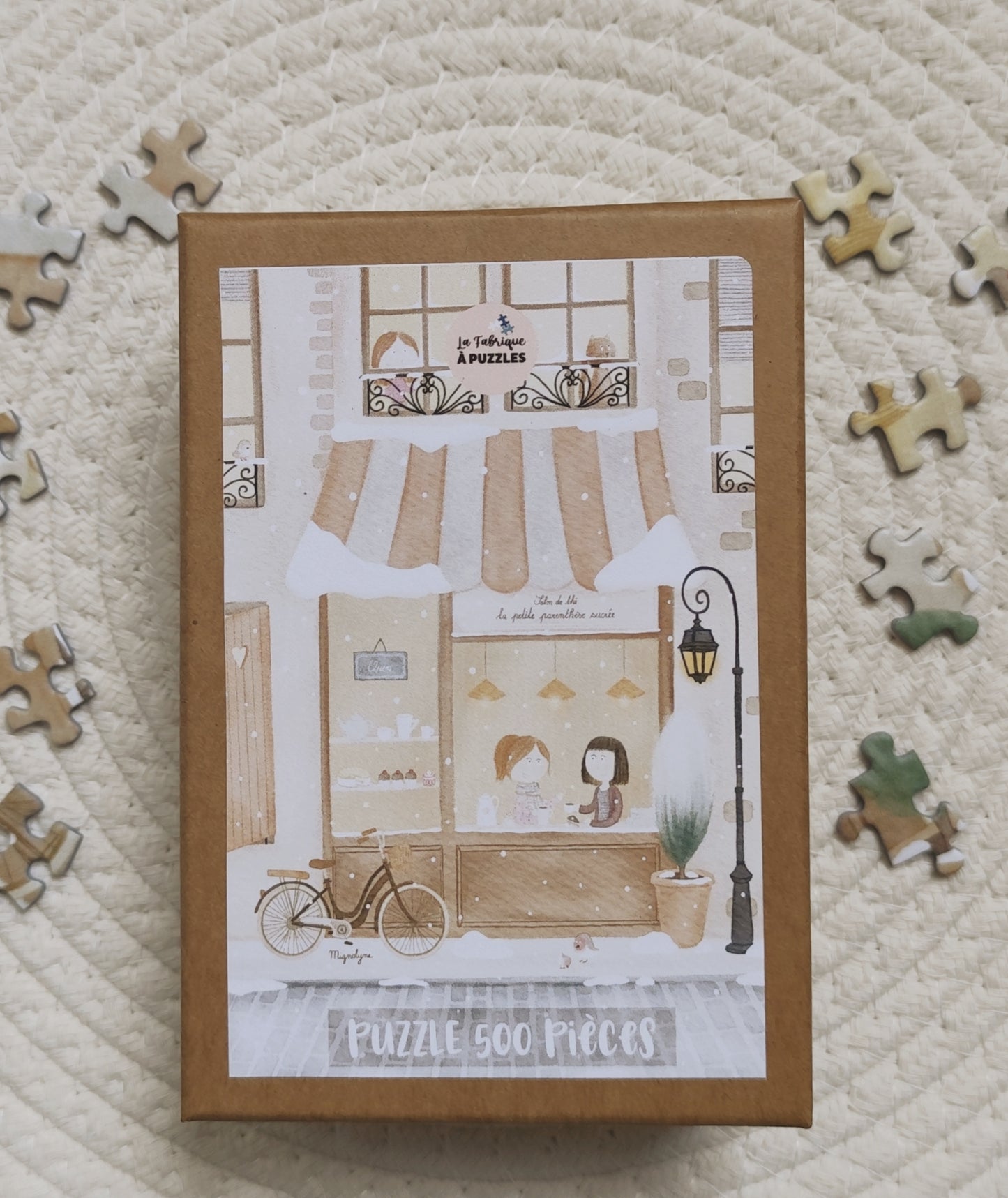 Puzzle "Au salon de thé" 500 pièces par Atelier mignolyne