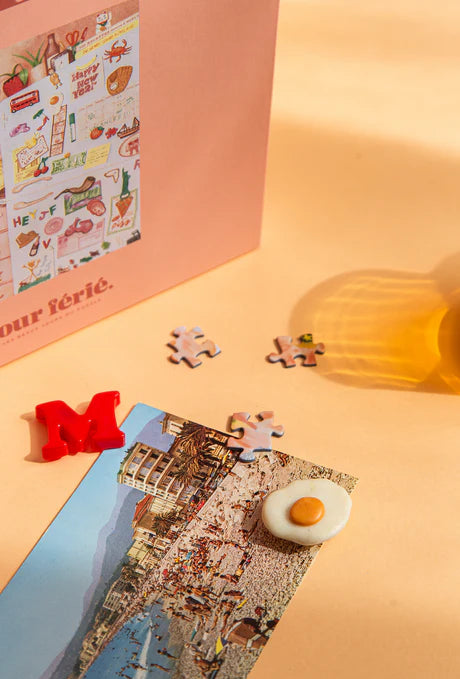 Puzzle Jour Férié 1000 pièces La porte de frigo