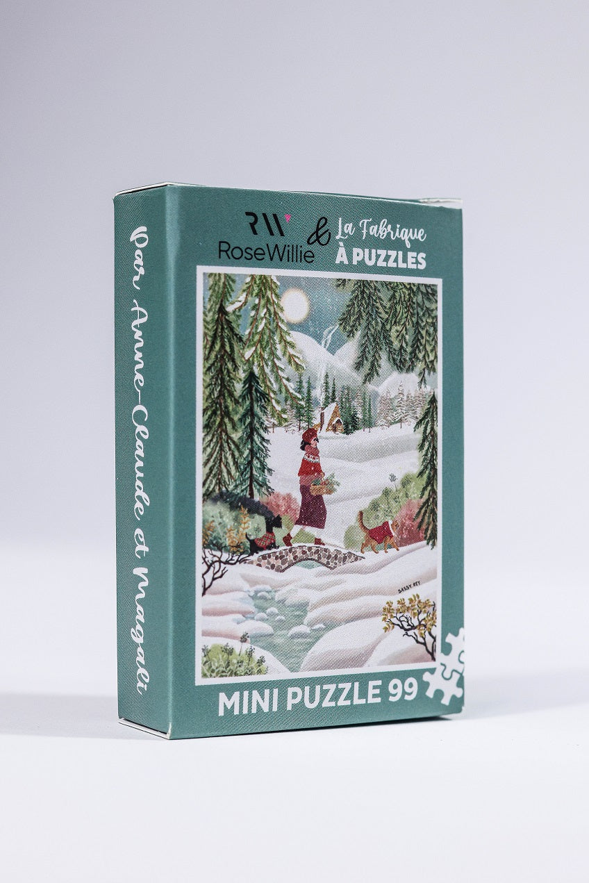 "Winter foraging" par Les minis de RoseWillie et La Fabrique, 99 pièces