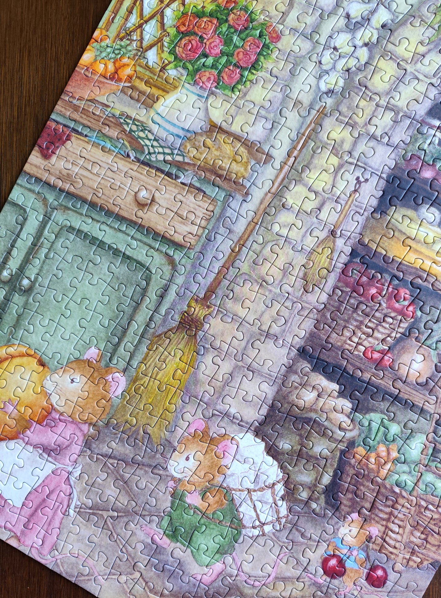 Puzzle illustré 500 pièces Cosy del Cottage "Les Chapardeurs"