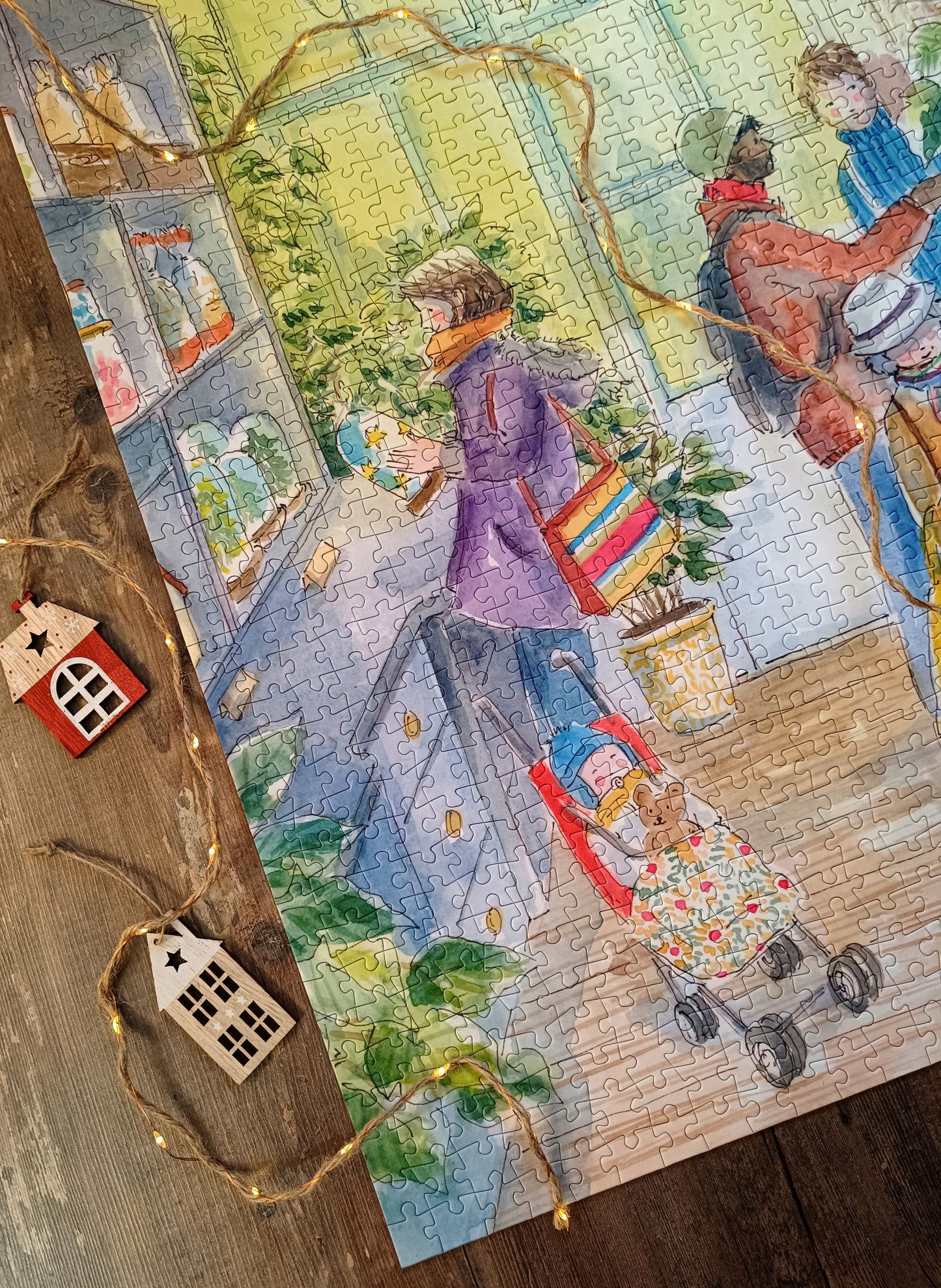 Collector's box n°5 "Noël en lumières" 2 puzzles 1000 pieces