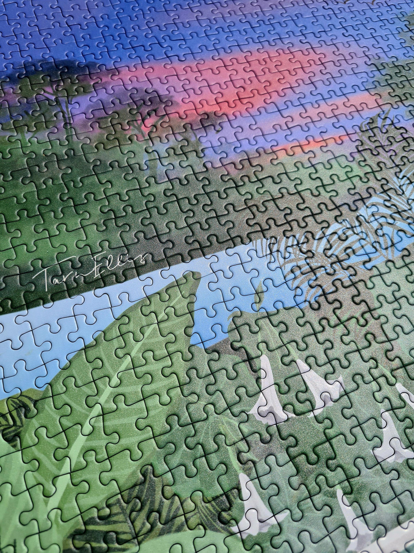 Puzzle n"4 "Dreamtime Bath" 1000 pieces
