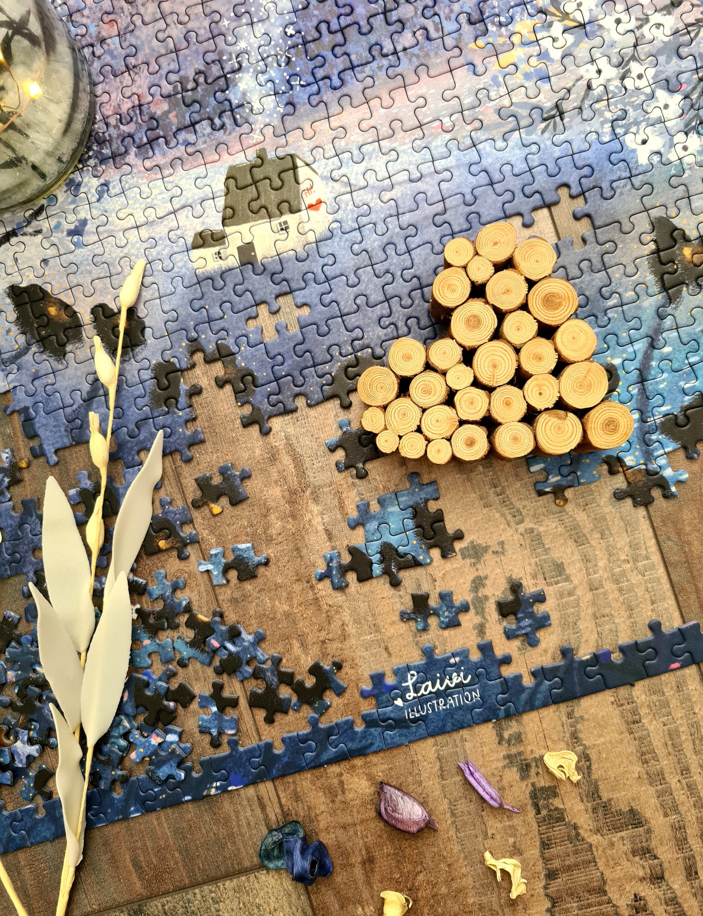 Puzzle n#1 "Under the stars" 1000 pieces