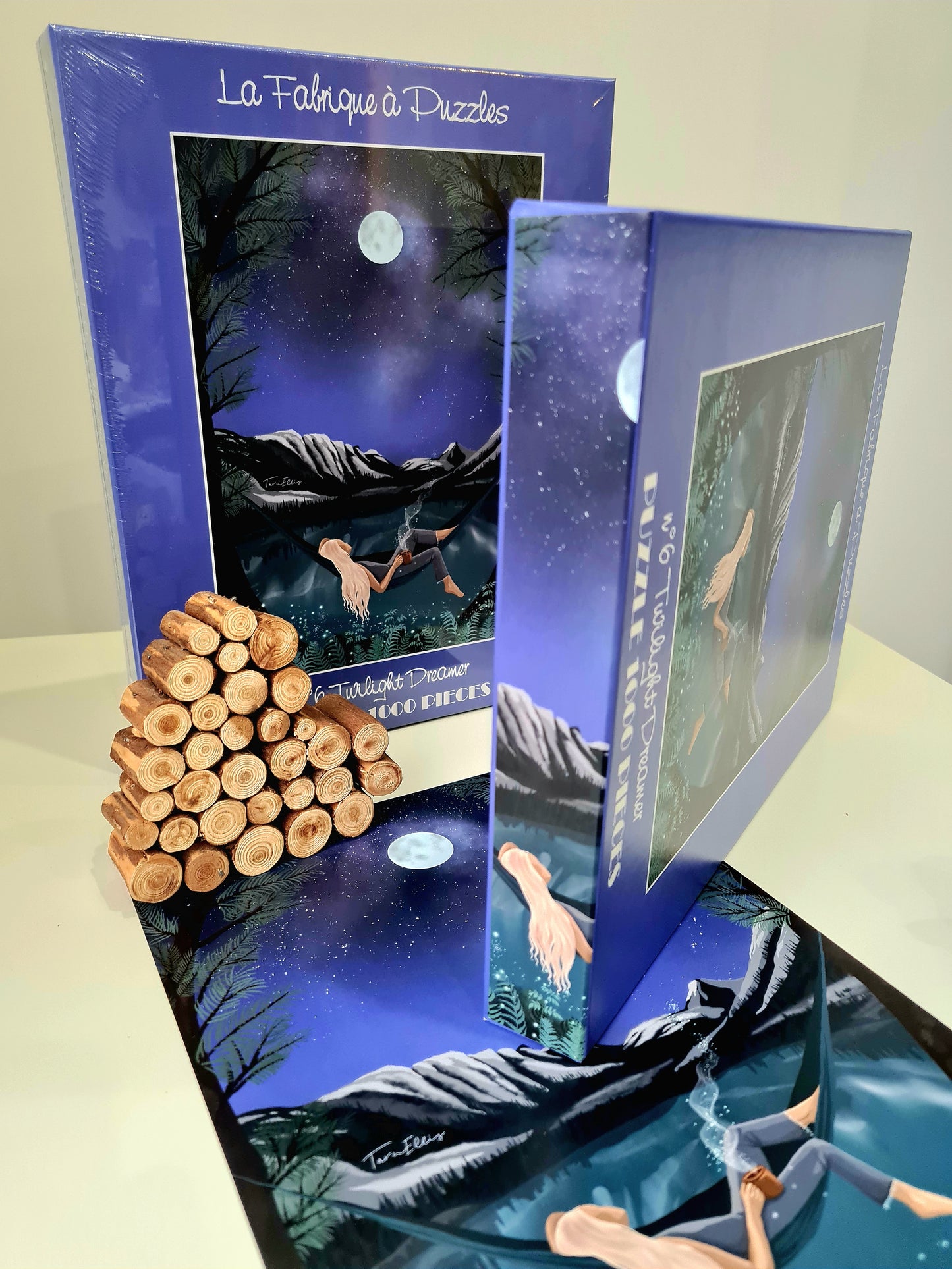 Puzzle n#6 "Twilight Dreamer" 1000 pieces by Tarn Ellis