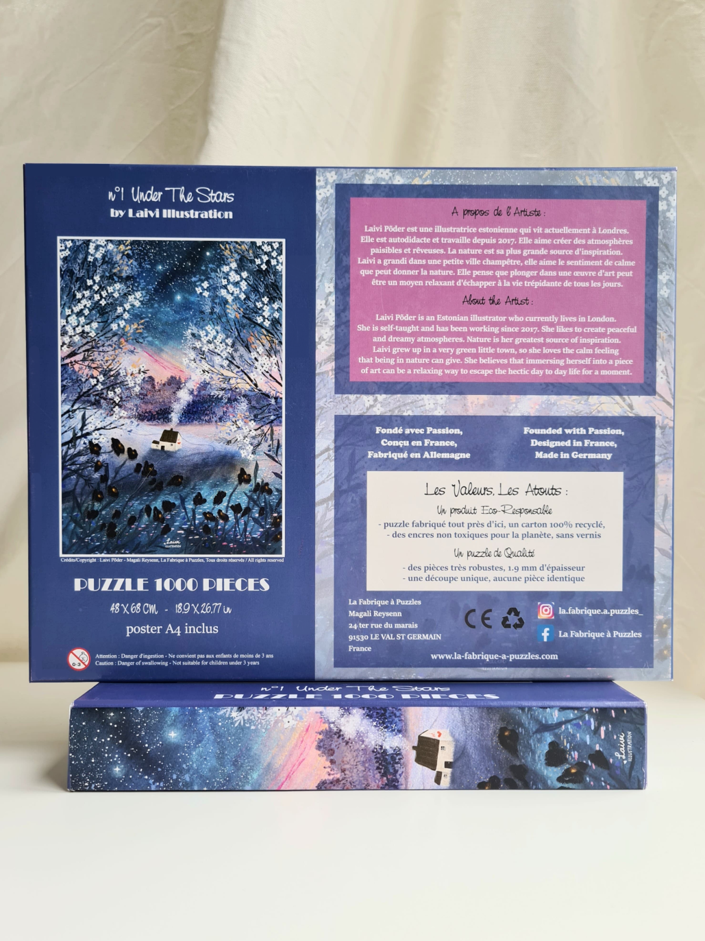 Puzzle n#1 "Under the stars" 1000 pieces
