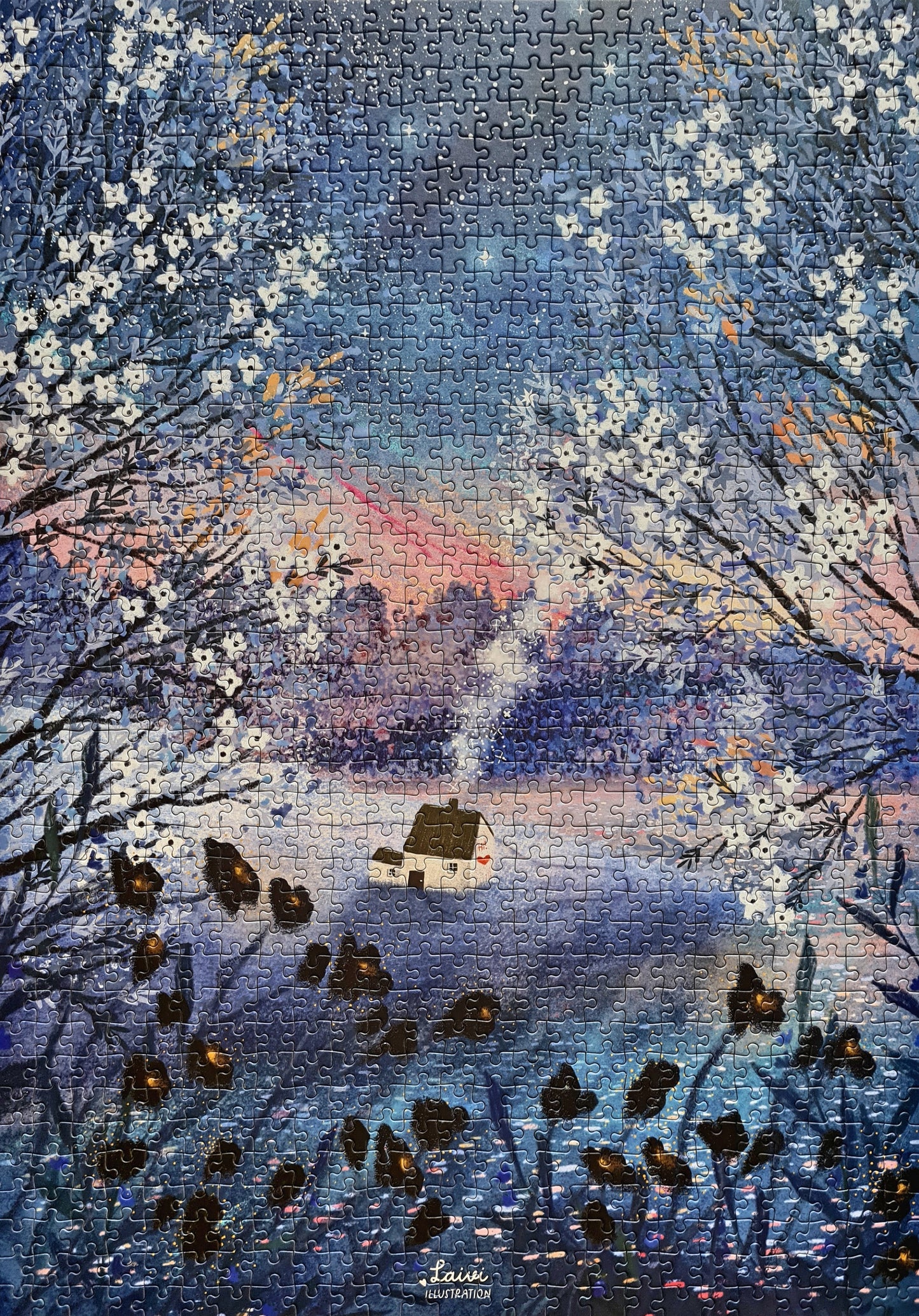 Puzzle n#1 "Under the stars" 1000 pieces