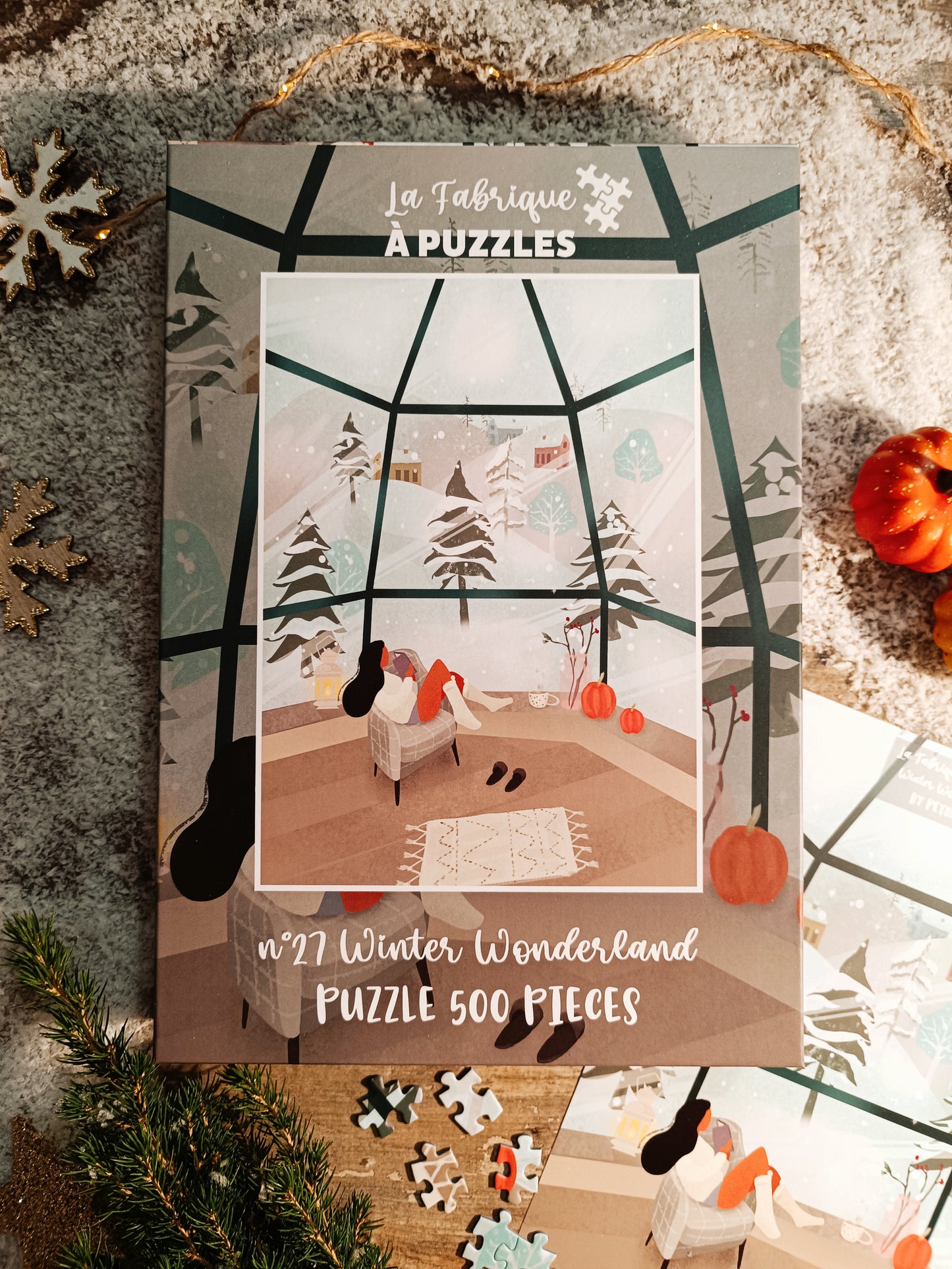 Puzzle n°27 "Winter Wonderland" 500 pièces par Petr Arts