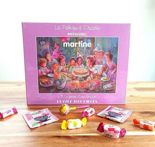 Puzzle n°8 Martine "Le goûter d'anniversaire" 1000 pièces