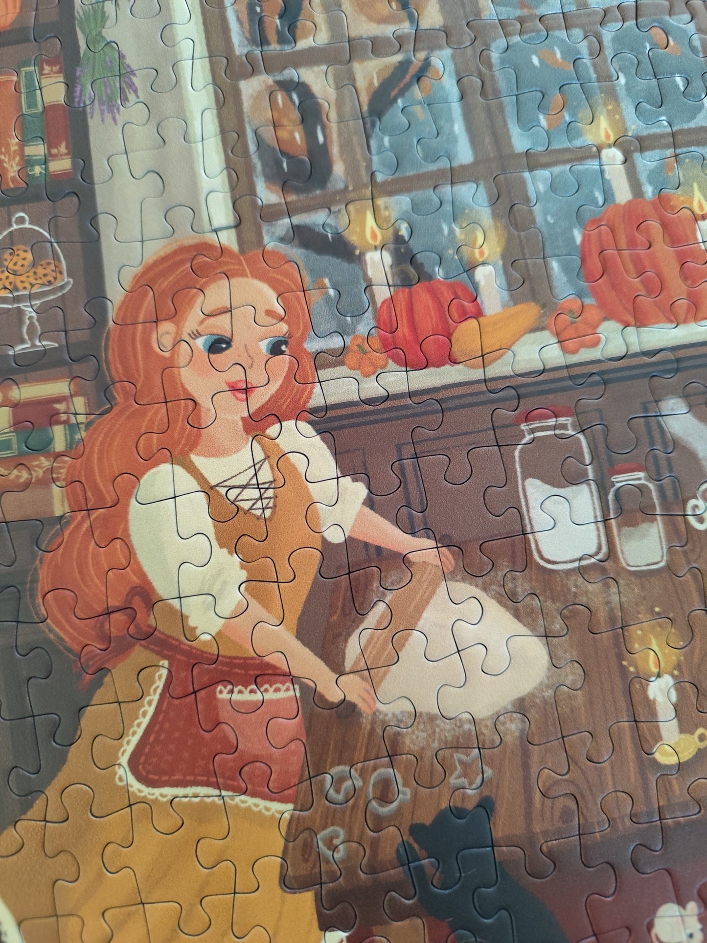 Puzzle "Moment cosy avec Mr Ghost" 500 pièces par Sérénitam