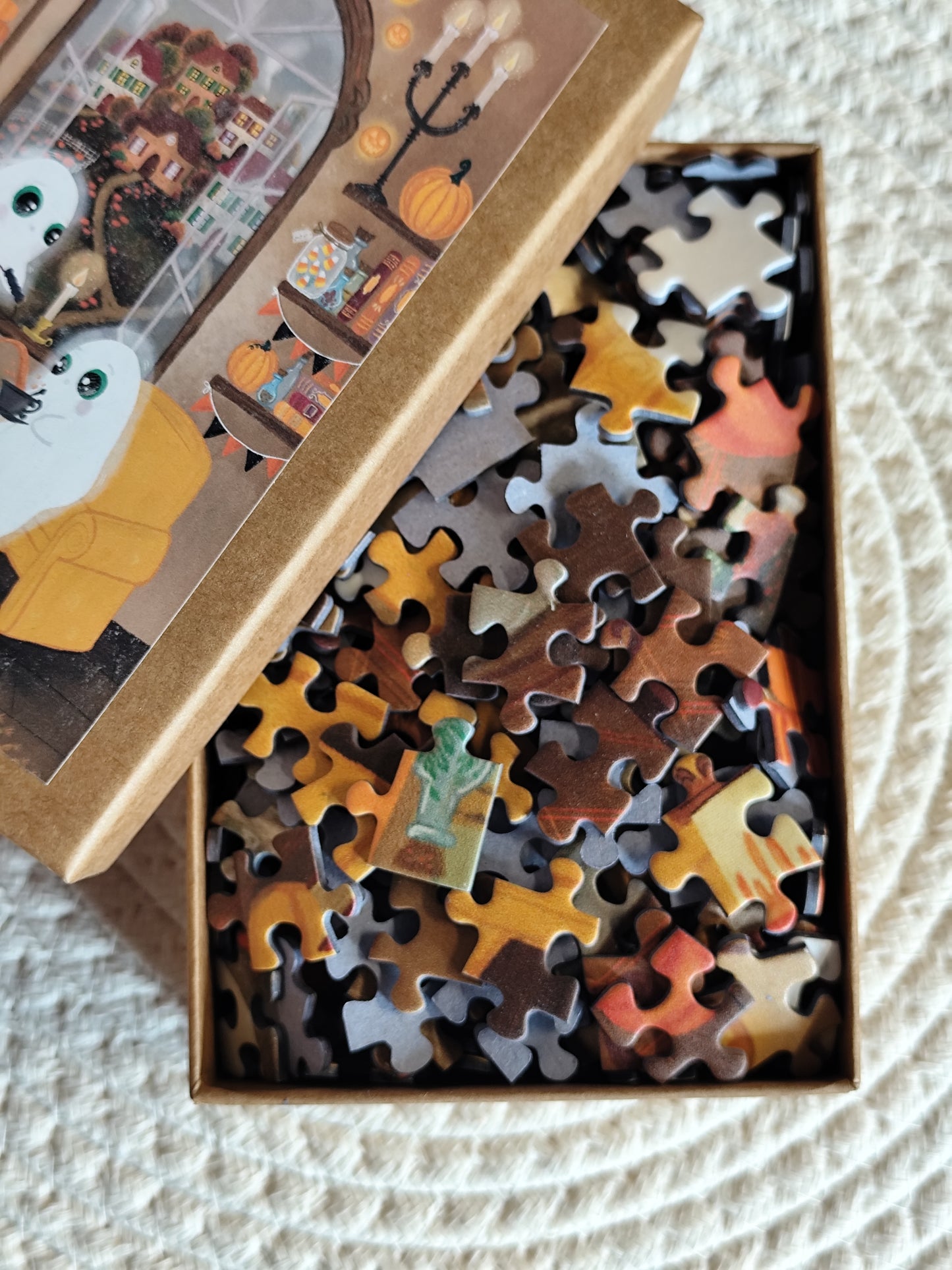 Puzzle "Mr Ghost Tea Time" 500 pièces par Sérénitam