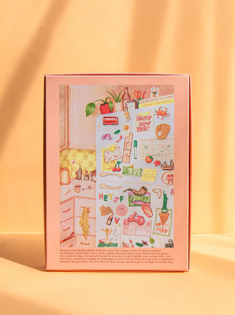 Puzzle Jour Férié 1000 pièces La porte de frigo