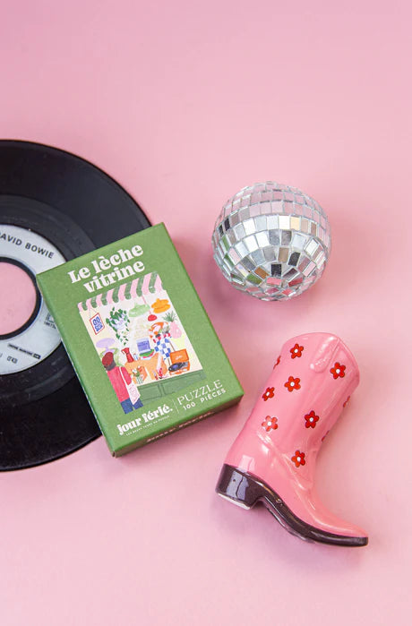 Puzzle Jour Férié 100 pièces Le lèche vitrine