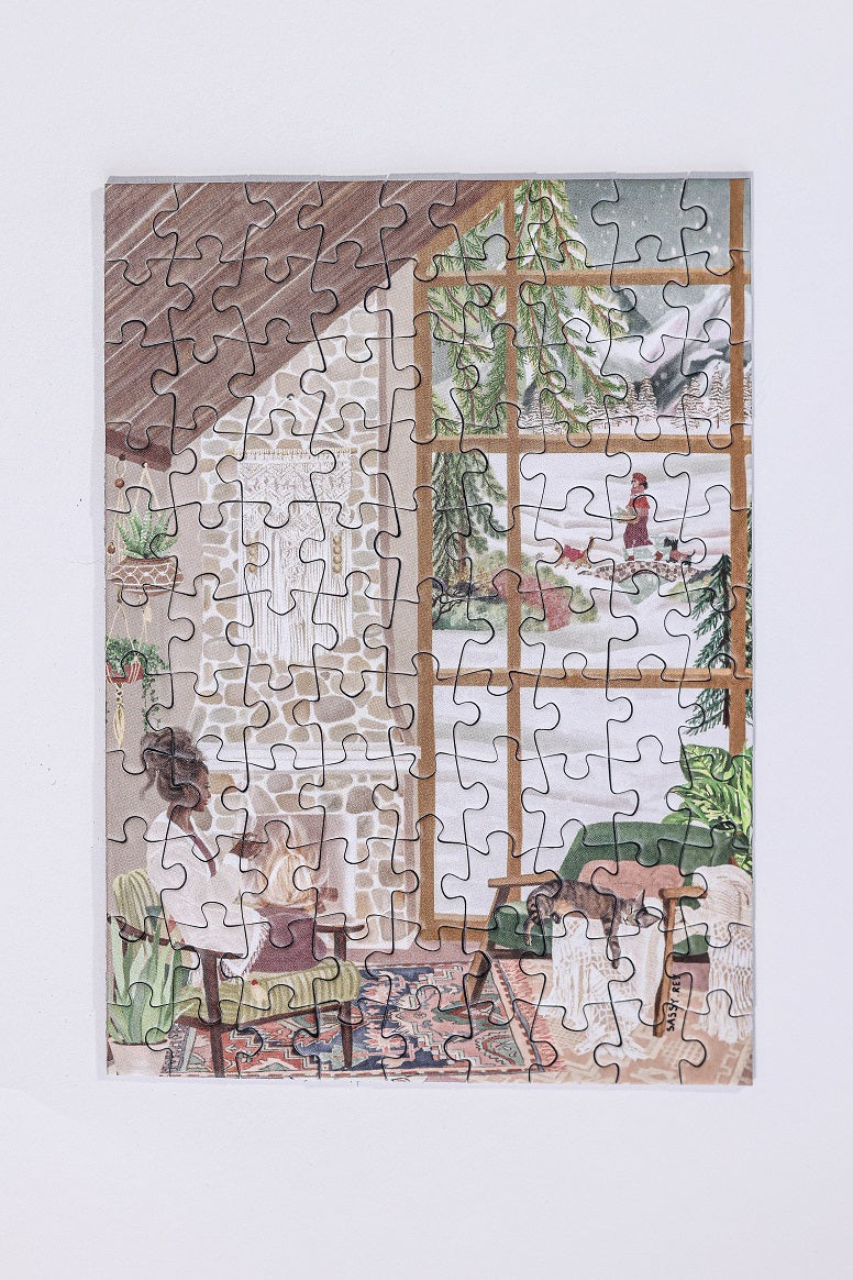 “Cozy home” by Les minis de RoseWillie and La Fabrique, 99 pieces