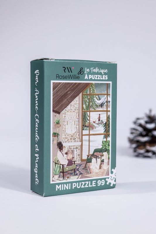 “Cozy home” by Les minis de RoseWillie and La Fabrique, 99 pieces