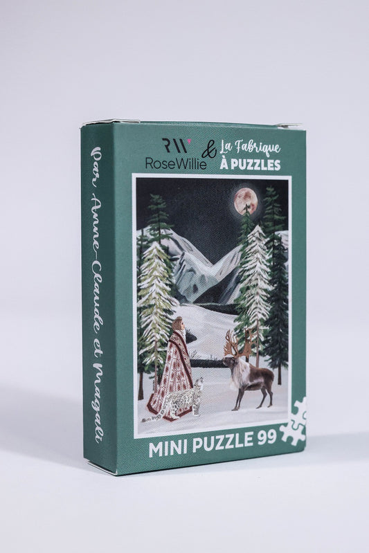 “Moonlight gathering” by Les minis de RoseWillie and La Fabrique, 99 pieces