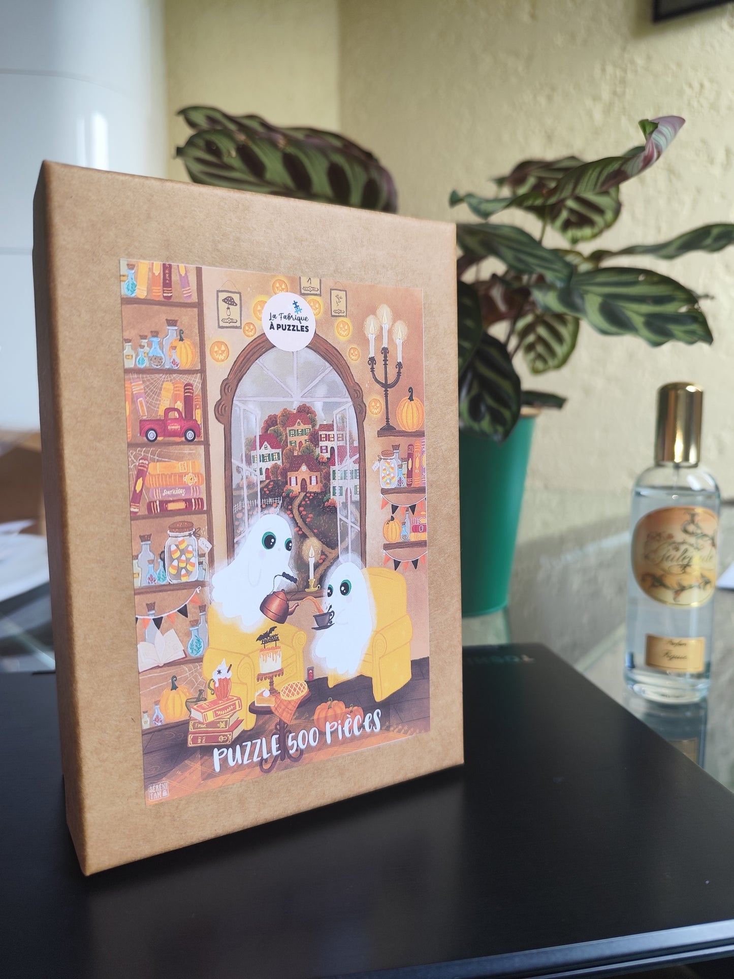 Puzzle "Mr Ghost Tea Time" 500 pièces par Sérénitam