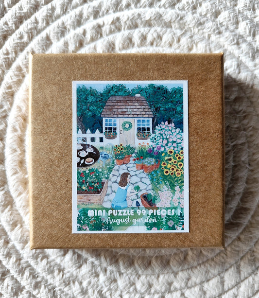 Mini Puzzle 99 pièces "August garden" par Asia Spettel